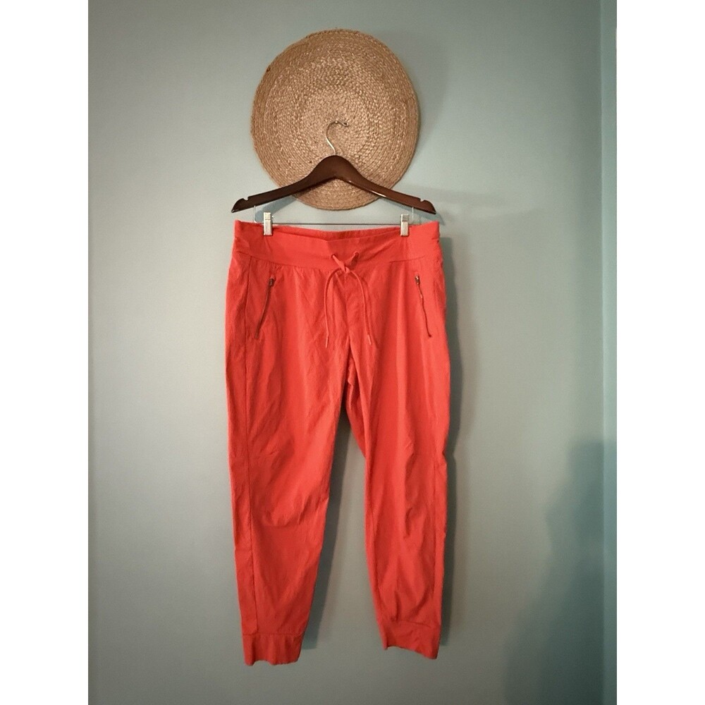 Athleta Trekkie North Jogger Women’s Sz 16 Coral NYLON/spandex